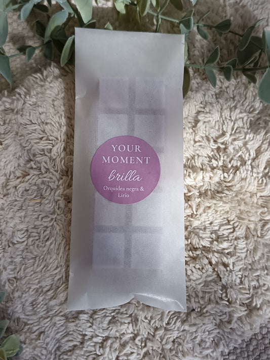 Wax tablet Orquídea negra & Lirio