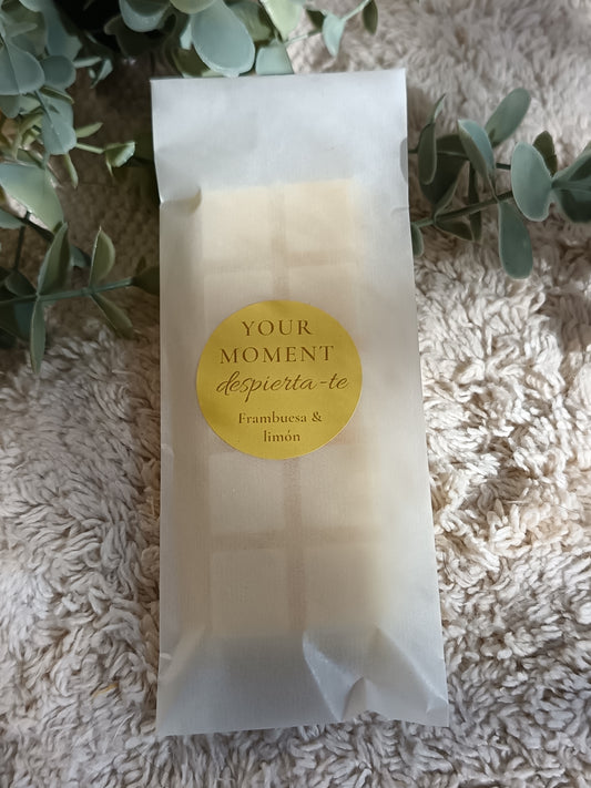 Wax tablet Frambuesa & Limón
