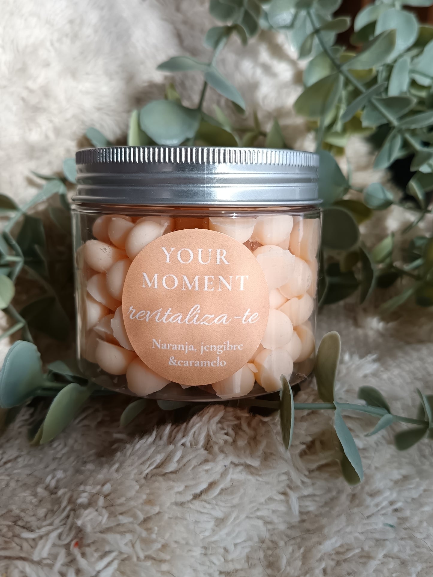 Mini melts Naranja, Jengibre & Caramelo